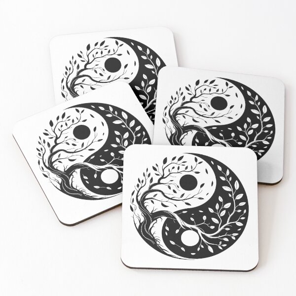 Item preview, Yin Yang Symbol with Trees designed and sold by jkrphoto.