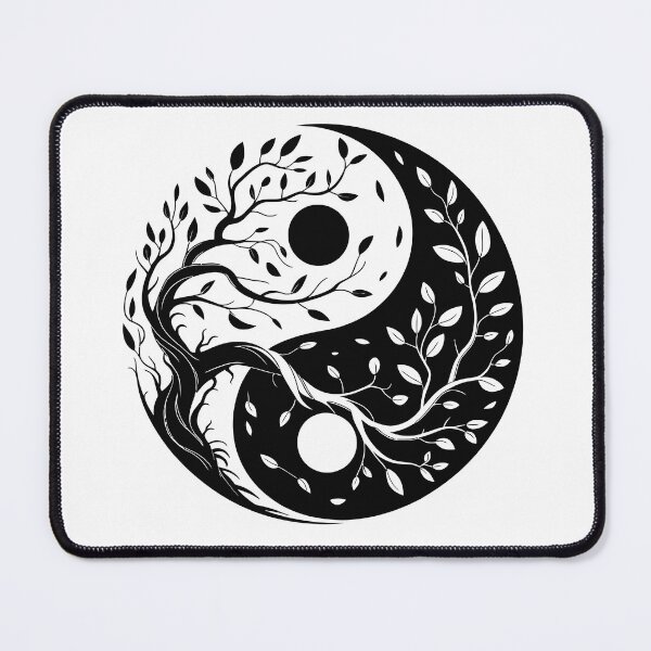 Item preview, Yin Yang Symbol with Trees designed and sold by jkrphoto.