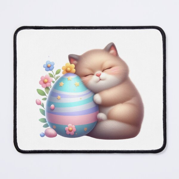 Item preview, Kitten Hugging Easter Egg designed and sold by Munsonlookfor.