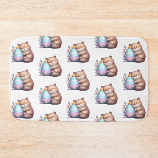Item preview, Kitten Hugging Easter Egg designed and sold by Munsonlookfor.