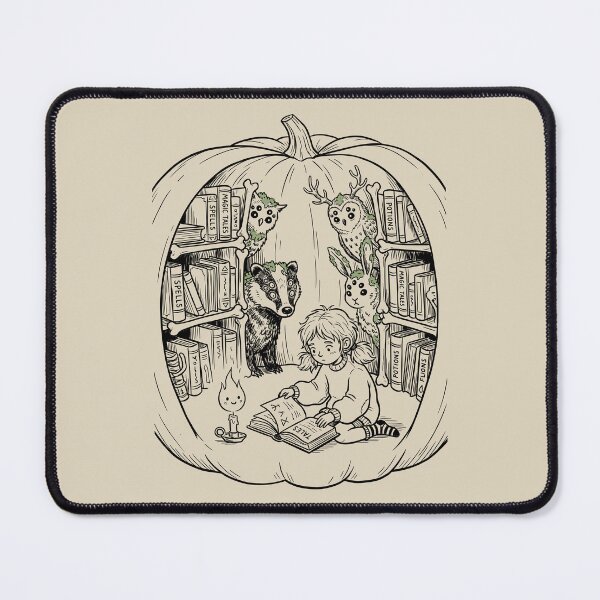 Item preview, Deep Forest Literary Sanctuary - Bookish Fantasy designed and sold by bapupa.