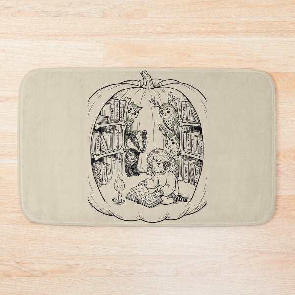 Item preview, Deep Forest Literary Sanctuary - Bookish Fantasy designed and sold by bapupa.