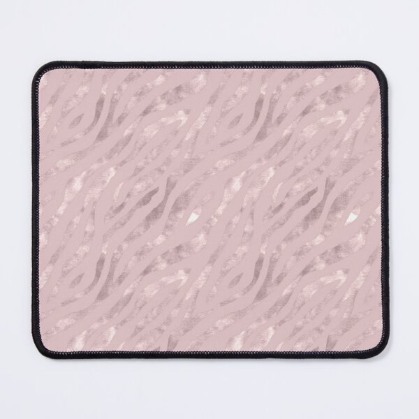 Item preview, Blush Pink Rose Gold Zebra Pattern | Elegant Animal Print Design designed and sold by Pickachoo.