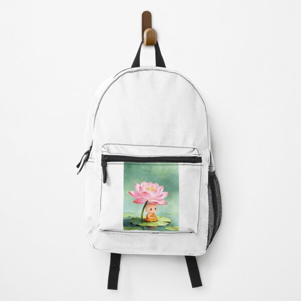 Item preview, Tiny Monk, Big Petals designed and sold by ritusdesigns.