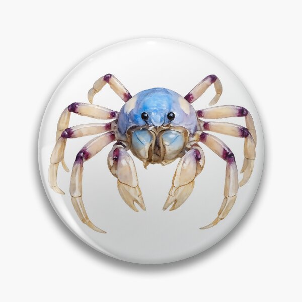 Artikelvorschau, Soldier Crab — Watercolour Crustacean Study entworfen und verkauft von Jaruart.
