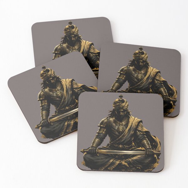 Item preview, Bronze Armor Samurai Warrior Meditation Art designed and sold by RoyalEarthstore.