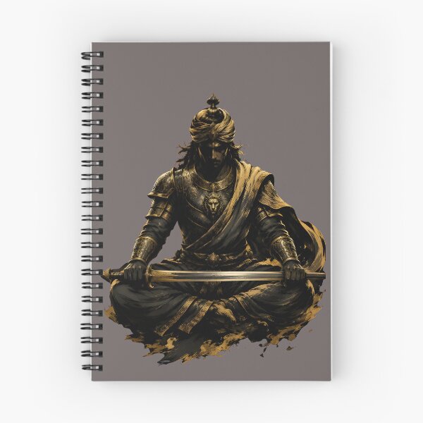Item preview, Bronze Armor Samurai Warrior Meditation Art designed and sold by RoyalEarthstore.