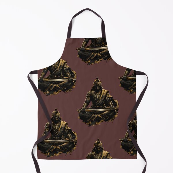 Item preview, Bronze Armor Samurai Warrior Meditation Art designed and sold by RoyalEarthstore.