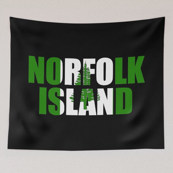 Item preview, Norfolk Island Flag NF designed and sold by shitpostee.