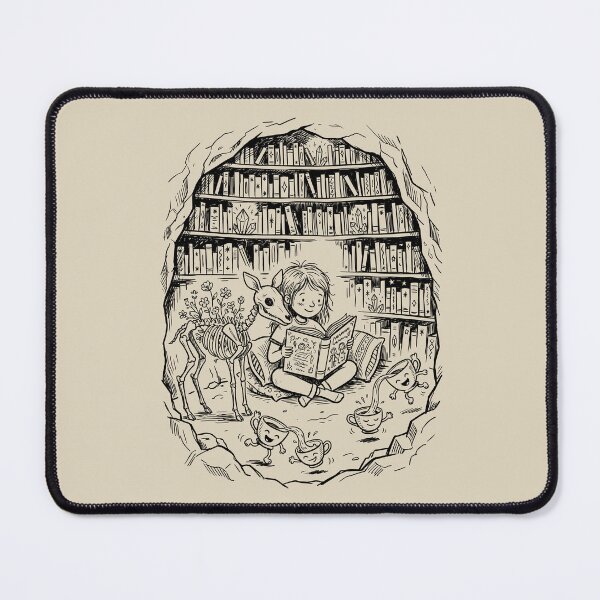 Item preview, Keeper of Haunted Folklore - Bookish Fantasy designed and sold by bapupa.