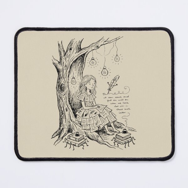 Item preview, Scholar of the Living Spines - Bookish Fantasy designed and sold by bapupa.