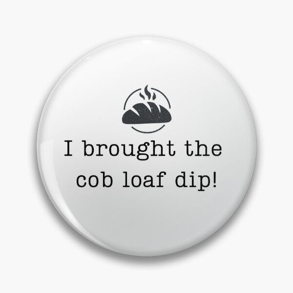 Item preview, 'I brought the cob loaf dip!' Funny Christmas party designed and sold by Imagine Ink Design Studio.