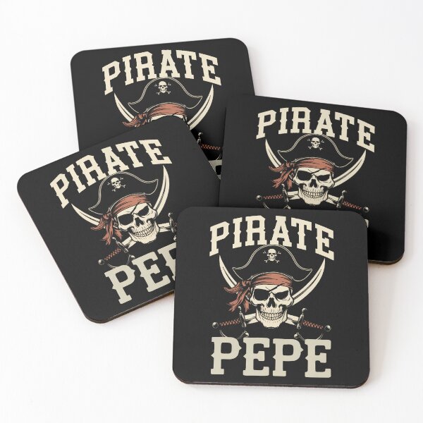 Item preview, Pirate Pepe Funny Captain Matching Grandpa Halloween Costume designed and sold by Apparel-Vortex.