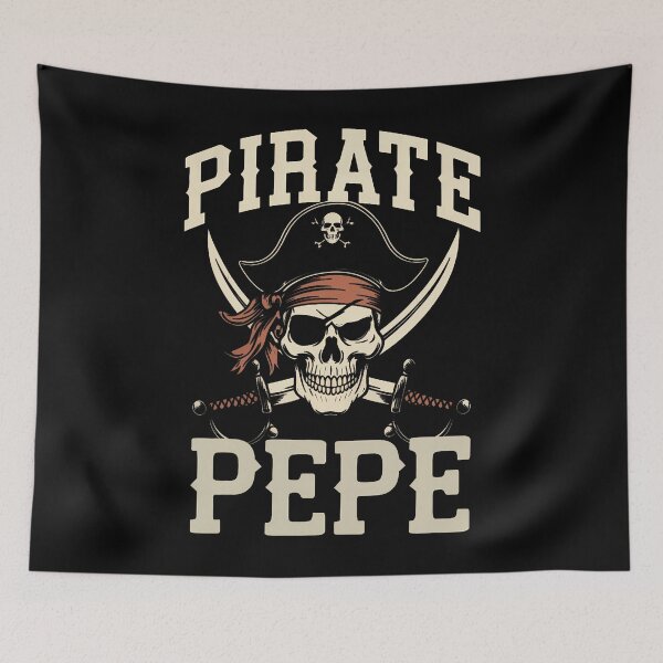 Item preview, Pirate Pepe Funny Captain Matching Grandpa Halloween Costume designed and sold by Apparel-Vortex.