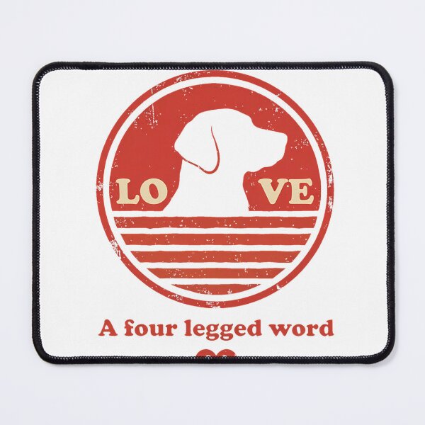 Item preview, Love Is a Four-Legged Word Cat Shirt - Teal Classic T-Shirt designed and sold by KTY-NUSS.