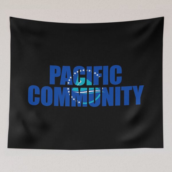 Item preview, Pacific Community Flag PC designed and sold by shitpostee.