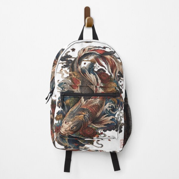 Item preview, Japanese Koi Fish – Ukiyo-e Style Art designed and sold by kaxymax.