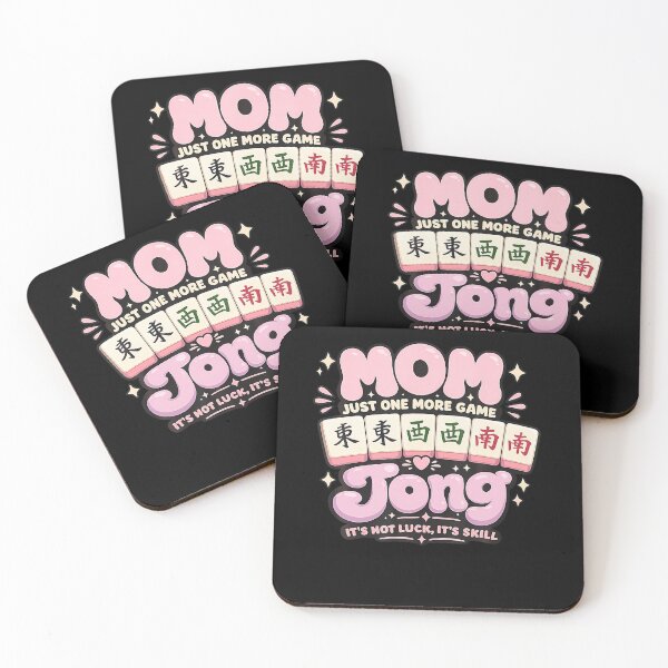 Item preview, Mom Jong Mahjong Momjong Funny Mahjong Players  designed and sold by Apparel-Vortex.