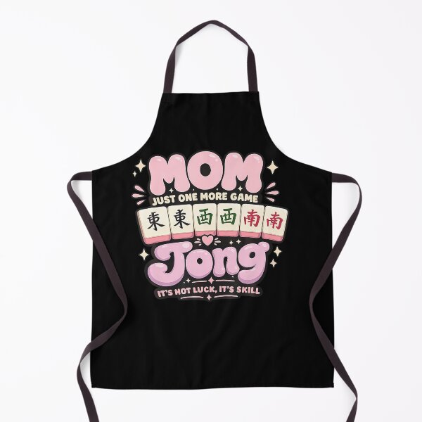 Item preview, Mom Jong Mahjong Momjong Funny Mahjong Players designed and sold by Apparel-Vortex.