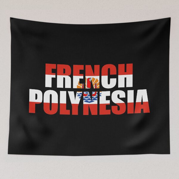 Item preview, French Polynesia Flag PF designed and sold by shitpostee.