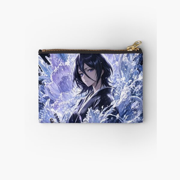 Item preview, Rukia | Frost Blossom Sword Maiden | Ethereal Ice Warrior | Japanese Fantasy Art Print designed and sold by Dyan4.