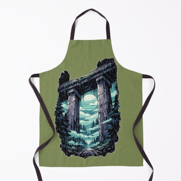 Item preview, Neon Retro Anime Abandoned Highway Overpass designed and sold by KungPowUnicorn.