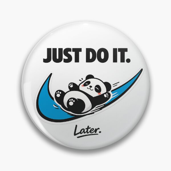 Item preview, Just Do It Later designed and sold by TeddyGalleria.