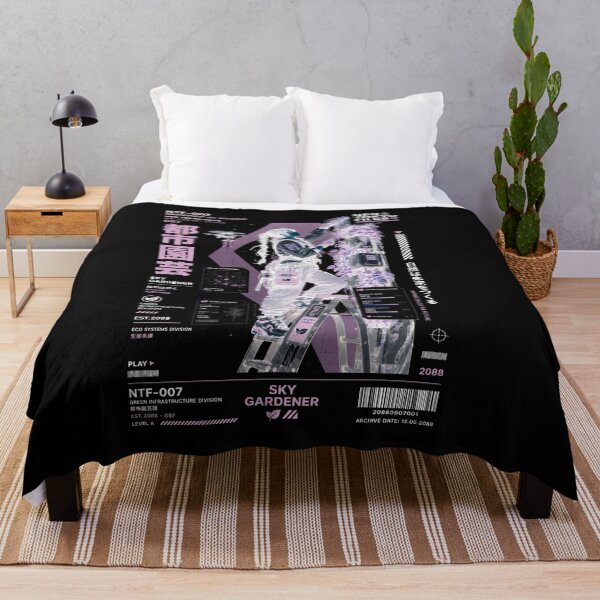 Item preview, Neo Tokyo Files 007 Negative – Sky Gardener | Eco Cyberpunk Anime Techwear designed and sold by Noro Art .