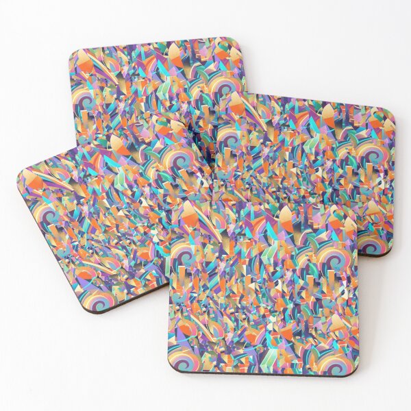 Item preview, Kaleidoscopic explosion of shapes designed and sold by Sigtrix.