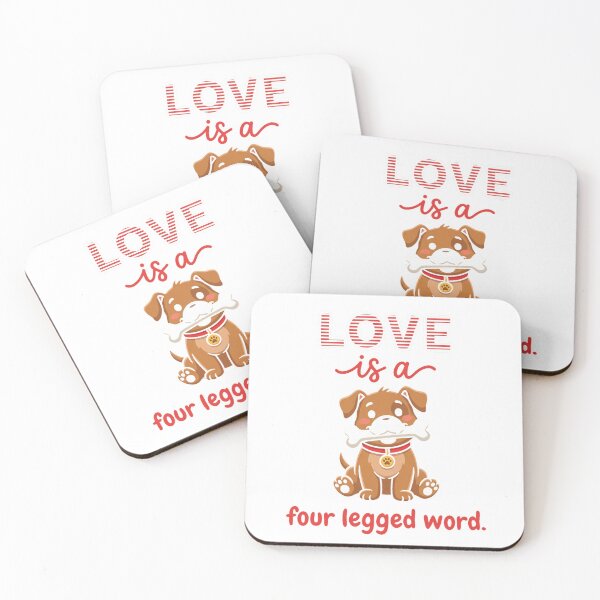 Item preview, Love is a Four Letter Word A Wordman Design Classic T-Shirt designed and sold by JJLetterDesigns.