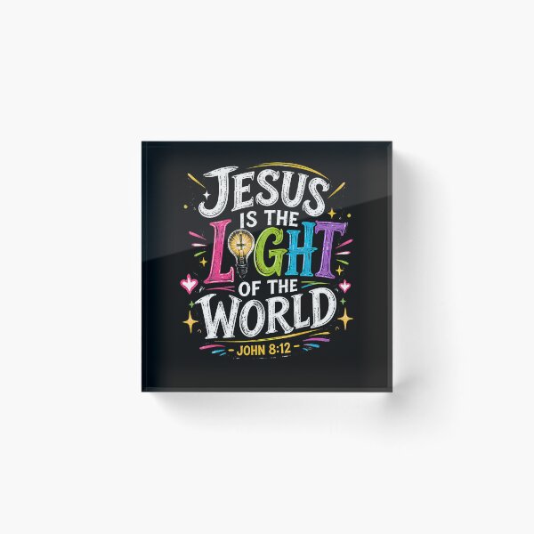Item preview, Jesus Is The Light Of The World John 8 12 Vbs Illumination designed and sold by Apparel-Vortex.