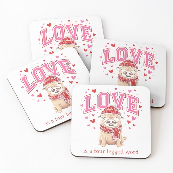 Item preview, Love is a Four-Legged Word - Pet Lover Shirt Classic T-Shirt designed and sold by Voila-creative.