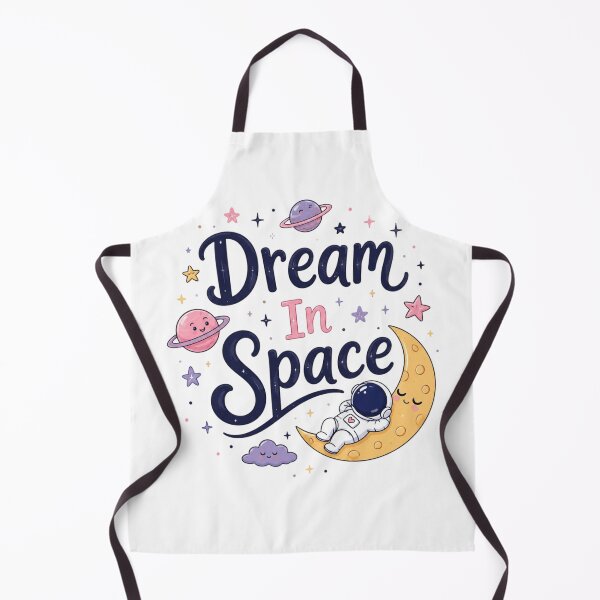 Item preview, Dream In Space Cute Astronaut Typography | Kawaii Space Quote | Cosmic Aesthetic Design designed and sold by Sanika arts .