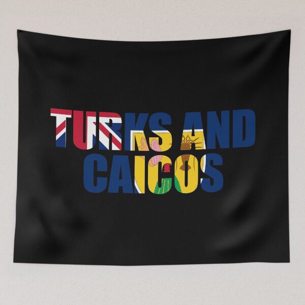 Item preview, Turks And Caicos Islands Flag TC designed and sold by shitpostee.