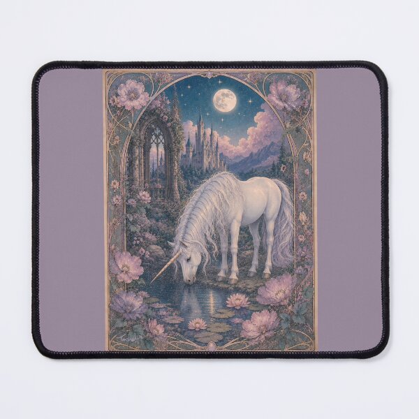 Item preview, Art Nouveau Unicorn VII designed and sold by Spellhorn13.