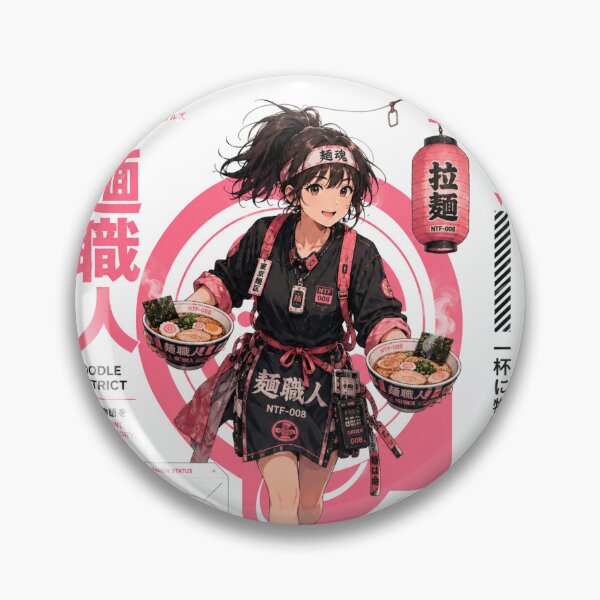 Item preview, Neo Tokyo Files 008 – Noodle District | Ramen Anime Japanese Streetwear designed and sold by Noro Art .