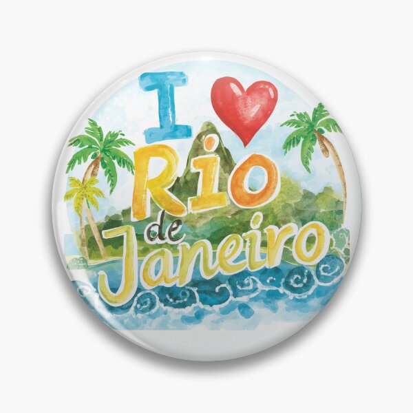 Item preview, I Love Rio De Janeiro  designed and sold by PamLeeDesign.