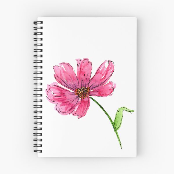 Item preview, Blush Cosmos Watercolor designed and sold by The Blue Window.