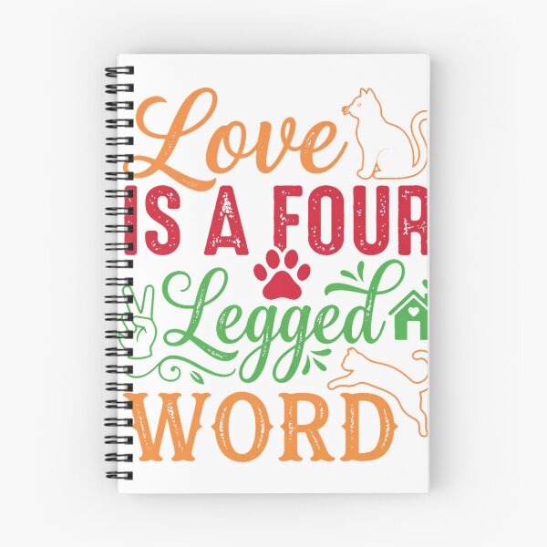 Item preview, Love is a Four-Legged Word Ocean Sunset Ombre White Letters Oversized T-Shirt designed and sold by Aru Pxle.