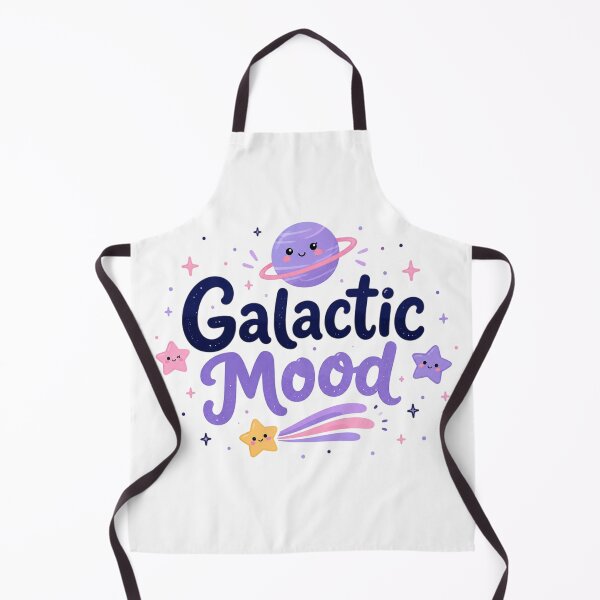 Item preview, Galactic Mood Cute Space Aesthetic Kawaii Planet Stars Typography Sticker Gift designed and sold by Sanika arts .