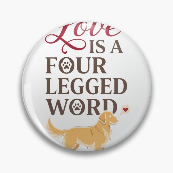 Item preview, Love is a Four-Legged Word Pet Design Oversized T-Shirt designed and sold by dDariaallofthat.