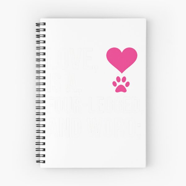 Item preview, Love Is A Four-Legged Word Relaxed Fit T-Shirt designed and sold by JJLetterDesigns.