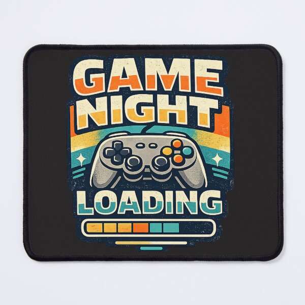 Item preview, Game Night Loading Funny Retro Gaming Controller Design designed and sold by GiftLore Studio.
