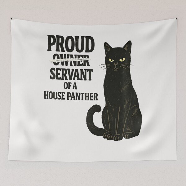 Item preview, Proud Owner Servant Of A House Panther designed and sold by Apparel-Vortex.