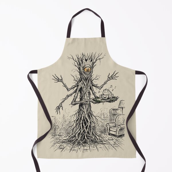 Item preview, Gnarled Root Butler with Spindle-Legged Tea Tray - Haunted House designed and sold by bapupa.