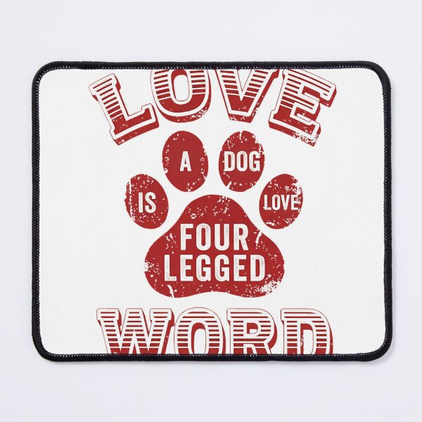 Item preview, Love Is a Four-Legged Word Cat Shirt Oversized T-Shirt designed and sold by gidget-gadget.
