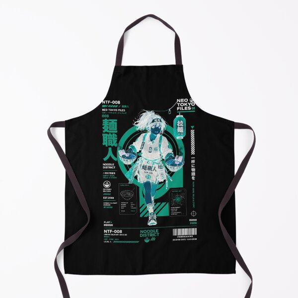 Item preview, Neo Tokyo Files 008 Negative– Noodle District | Ramen Anime Japanese Streetwear Main Tag designed and sold by Noro Art .