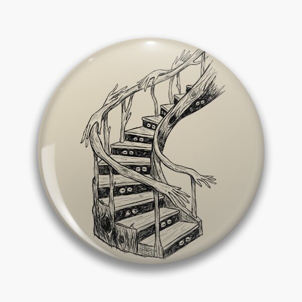 Item preview, Grasping Timber Staircase with Blink-and-Shut Risers - Haunted House designed and sold by bapupa.