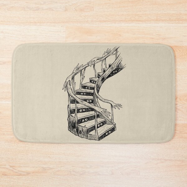 Item preview, Grasping Timber Staircase with Blink-and-Shut Risers - Haunted House designed and sold by bapupa.