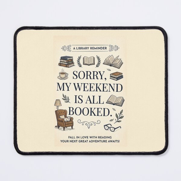 Item preview, library reminder designed and sold by ritusdesigns.